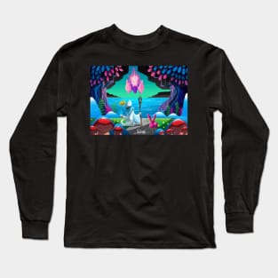 The Sorcerer and the Floating Castle Long Sleeve T-Shirt